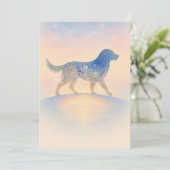 Rainbow Bridge Wildflower Pet Silhouette シーズンカード (スタンド正面)