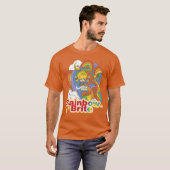 Rainbow Brite Wisp Sliding Down Rainbows Portrait  Tシャツ (正面フル)