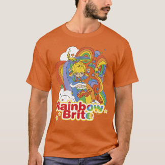 Rainbow Brite Wisp Sliding Down Rainbows Portrait  Tシャツ