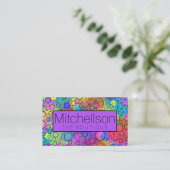 Rainbow Bubbles II RF名刺 名刺 (スタンド正面)