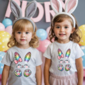 Rainbow Bunny Tシャツ