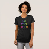 Rainbow Bunny Tシャツ (正面フル)