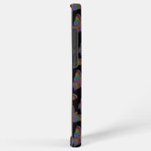 Rainbow Butterfly (black) - Samsungケース Samsung Galaxyケース (右側面)