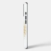 Rainbow Butterfly in a Golden Circle Case-Mate iPhoneケース (裏面 / 左)