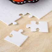 Rainbow butterfly Monarch ジグソーパズル (側面)