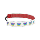 Rainbow Butterfly Peacock Eye アスレチックヘッドバンド (左)