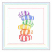 RAINBOW CANDY 14インチビニールステッカー シール (正面)