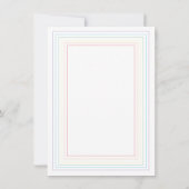 RAINBOW CANDY 4.5x6.25フラットカード カード (裏面)