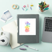 RAINBOW CANDY 6" Vinyl ステッカー シール (iPadカバー)