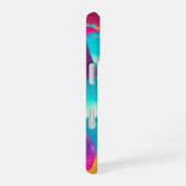 Rainbow Candy Hearts Phone Case iPhone 16ケース (右側面)