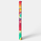 Rainbow Candy Hearts Phone Case Samsung Galaxyケース (左側面)