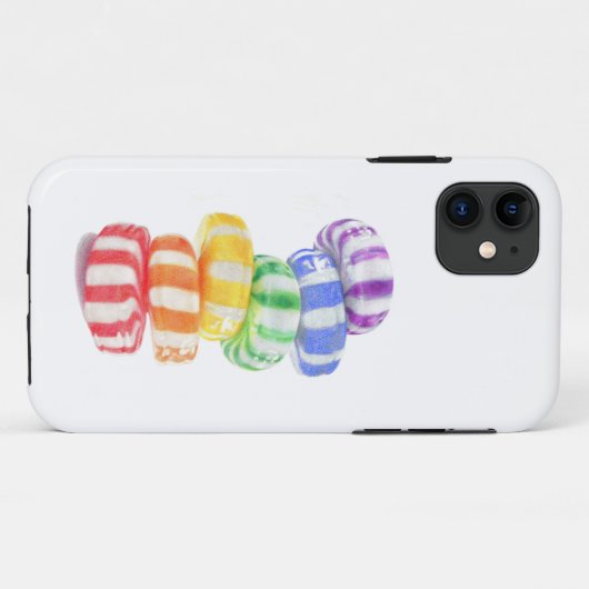 RAINBOW CANDY iPhone 11ケース Case-Mate iPhoneケース (裏面(横))