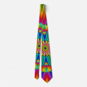 Rainbow Carnival Colorful Creative Tie ネクタイ (裏面)