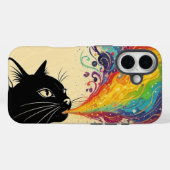 Rainbow cat Case-Mate iPhoneケース (裏面 (横))