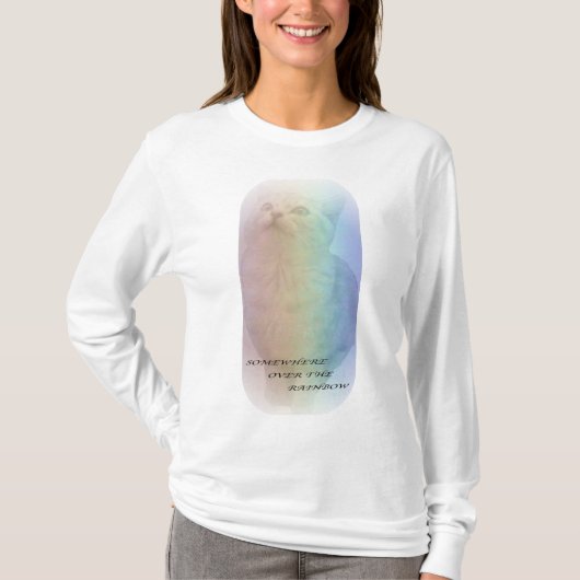 rainbow cat tシャツ (正面)