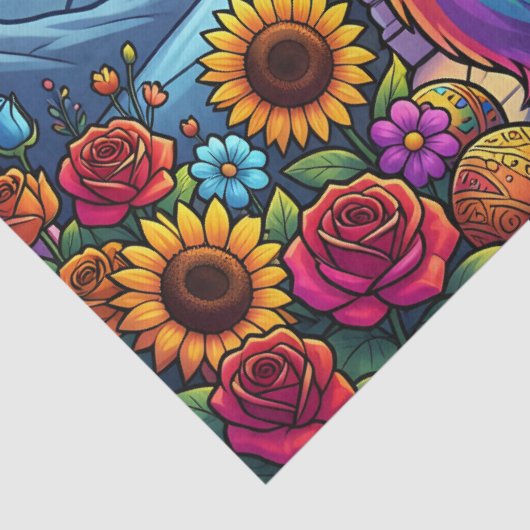 rainbow cat tissue paper 薄葉紙 (詳細)