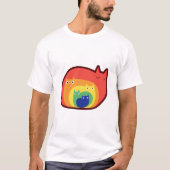 Rainbow Cats  Tシャツ (正面)