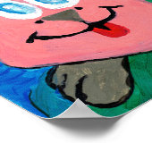 Rainbow Character Poster Paper (Semi-Gloss ポスター (角)