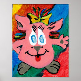 Rainbow Character Poster Paper (Semi-Gloss ポスター