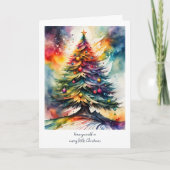 Rainbow Christmas Tree シーズンカード (正面)