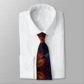 Rainbow Circuit Board Necktie – Colorful Tech Geek ネクタイ (タイ)