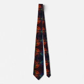 Rainbow Circuit Board Necktie – Colorful Tech Geek ネクタイ (正面)