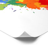 RAINBOW CLOUD -.png ポスター (角)