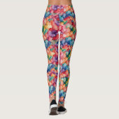 Rainbow Clouds Leggings レギンス (裏面)