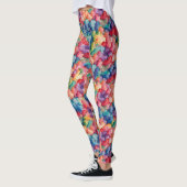 Rainbow Clouds Leggings レギンス (左)