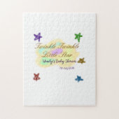 Rainbow clouds twinkle Twinkle Little Star baby ジグソーパズル (縦)