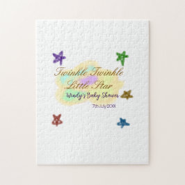 Rainbow clouds twinkle Twinkle Little Star baby ジグソーパズル