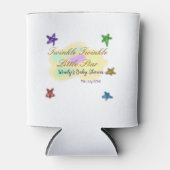 Rainbow clouds twinkle Twinkle Little Star baby 缶クーラー (正面)