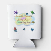 Rainbow clouds twinkle Twinkle Little Star baby 缶クーラー (裏面)