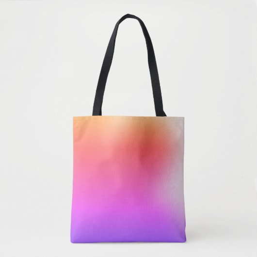 Rainbow color トートバッグ (正面)
