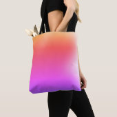Rainbow color トートバッグ (クローズアップ)