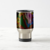 Rainbow Colored Floral トラベルマグ (中央)