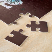 Rainbow colored gecko ジグソーパズル (側面)