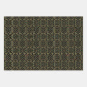 Rainbow Colored Seurat Style Pointillism Pattern ラッピングペーパーシート (正面2)