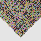 Rainbow Colored String Rope Pattern Art 薄葉紙 (詳細)