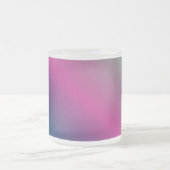 Rainbow Colorful フロストグラスマグカップ (中央)