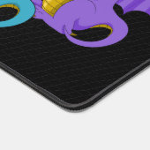 Rainbow colorful dragons cartoon デスクマット (コーナー)