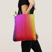 Rainbow colors abstract background. Gradient.abstr トートバッグ (クローズアップ)