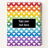 Rainbow Colors | Cute Back to School ノートブック (裏面)