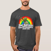 rainbow connection the lovers the dreamers and me  tシャツ (正面)