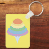 Rainbow Cotton Candy  キーホルダー (裏面)