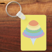 Rainbow Cotton Candy  キーホルダー (正面)