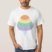 Rainbow Cotton Candy  Tシャツ (正面)