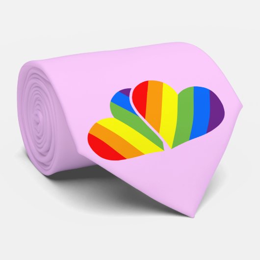 Rainbow couple ネクタイ (ロール)
