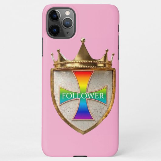 Rainbow Crest Follower IPhone 11 Pro Max Cover iPhoneケース (裏面)