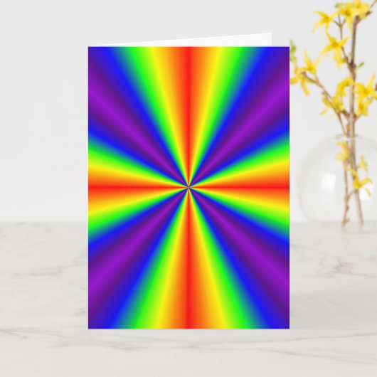 Rainbow Cross カード (黄色い花)